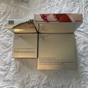 IT Cosmetics 2 each foundation and powder blush